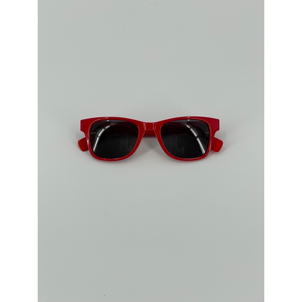 I Heart Eyewear Rons Optical Sun Archer Red‎ Square Sunglasses Y2K Retro 2000s